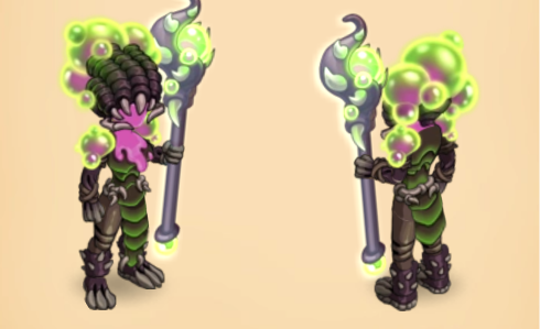 Skylore - "Mutant Arsenal" weapon skin appearance - mage