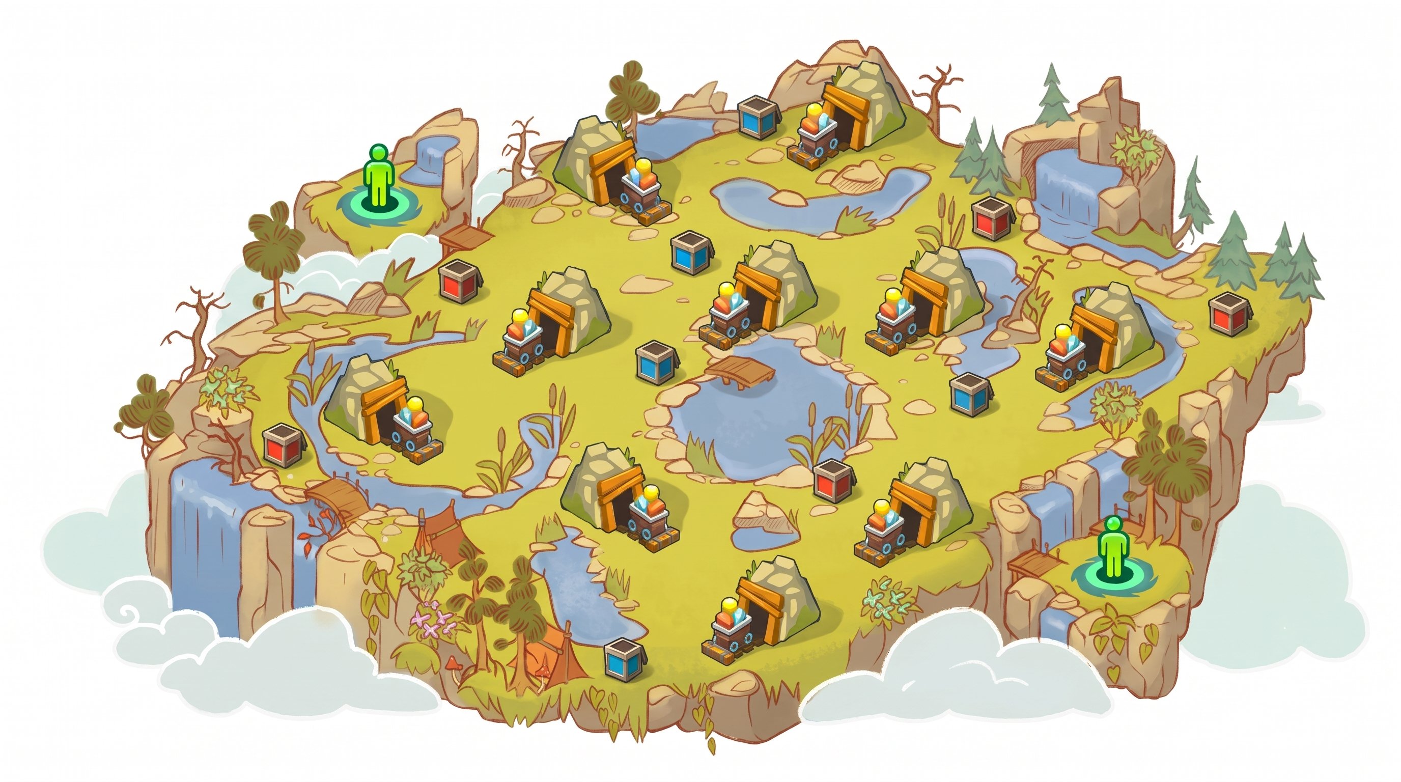 Guild Tournament: Introducing Gathering Mode in Orebound Valley!